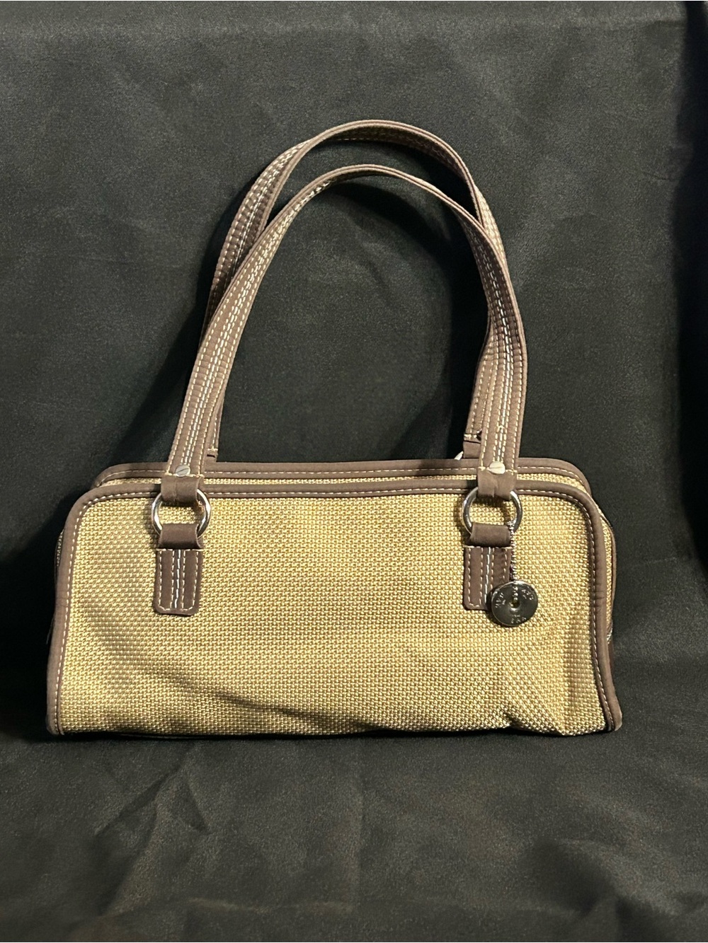 The Sak Women’s Beige & Brown Woven Shoulder Bag